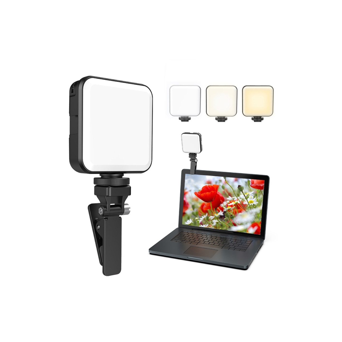 LED Light 3000-6000K Dimbar Ljus Lampa Live Broadcast Fotografering Belysning