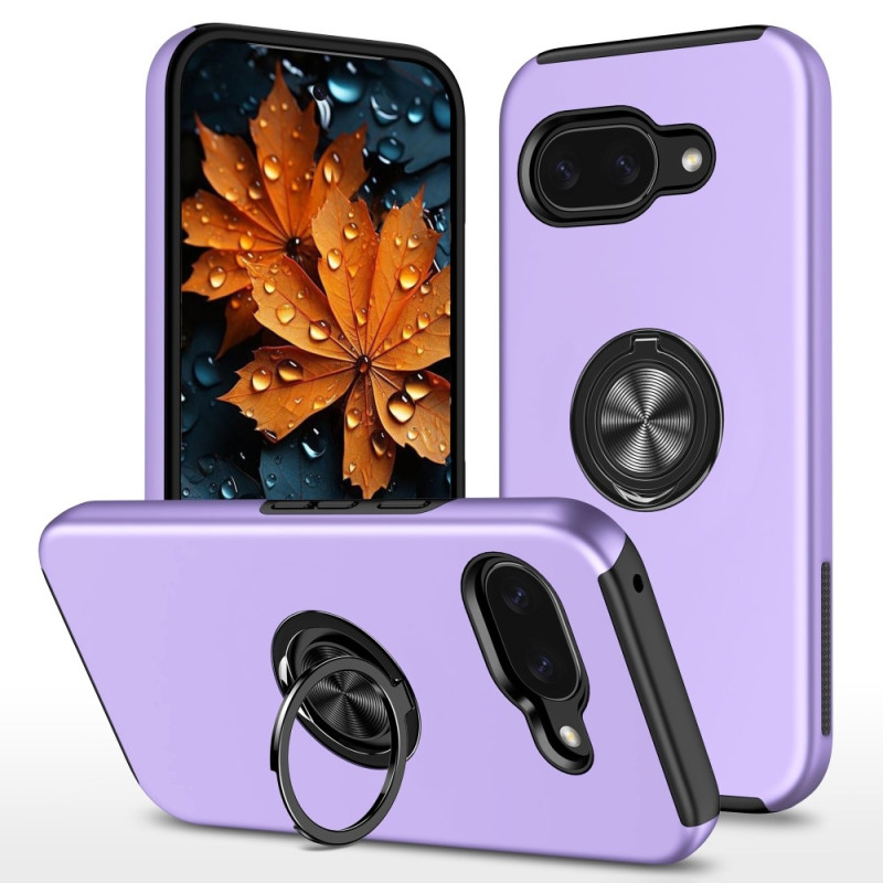 Til Google Pixel 9A Fingerring Kickstand Hybrid Taske