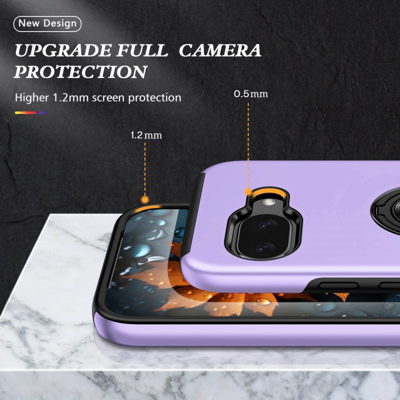 Google Pixel 9A sormenrengasjalustan hybridikotelo