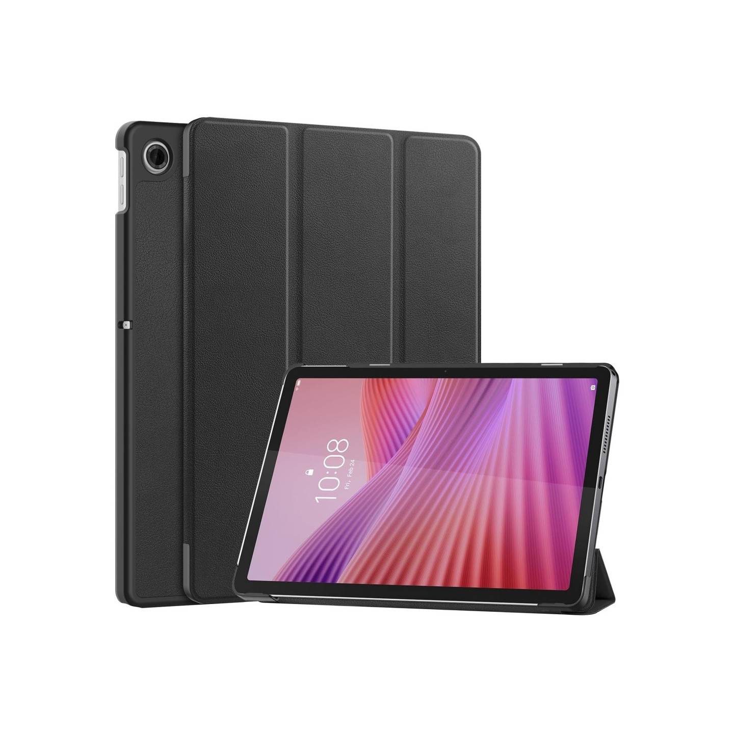Tri-fold Fodral till Lenovo Tab TB311FU - Svart