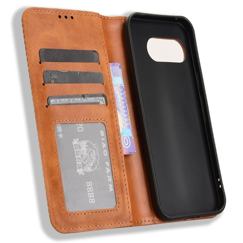 Til Google Pixel 9A Stand Phone Case Fuld Protection Pung Cover