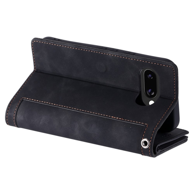 Google Pixel 9A Kuori Vetoketjutaskulla ja 9 Korttipaikalla