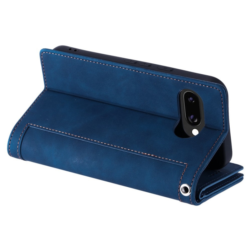 Til Google Pixel 9A Etui med Lynlåslomme og 9 Kortlommer