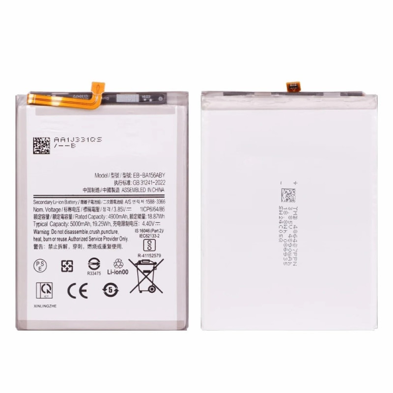 Akku Samsung Galaxy A15 4G / A15 5G 3.85V 4900mAh Li-Polymer EB-BA156ABY