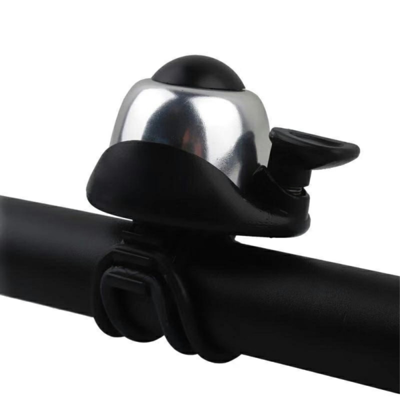 For Ninebot ES Series Bell Horn 360 Degree Rotatable Bicycle Bell - Silver