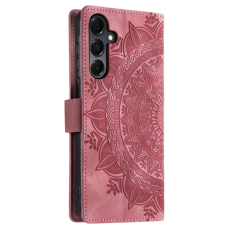 Til Samsung Galaxy A26 tegnebogscover Cover Shell Mandala Blomstermønster