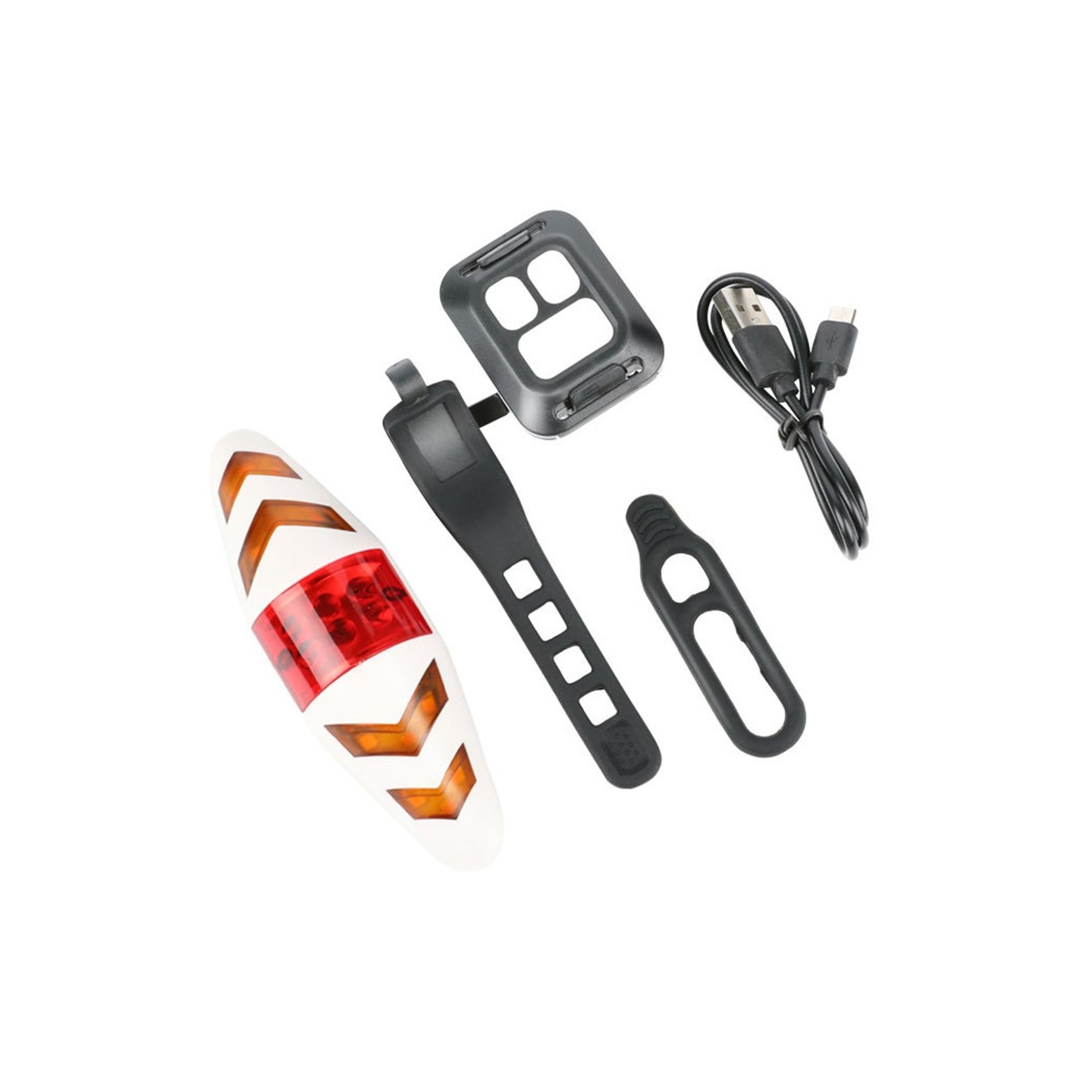 Fjärrkontroll Cykel Mountainbike Ljus Blinkers Säkerhet Bakljus Belysning