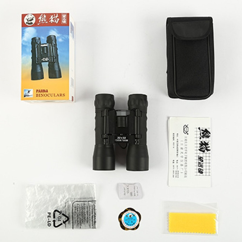 22X32 kiikarit teräväpiirto optinen suuri okulaari ulkoteleskooppi