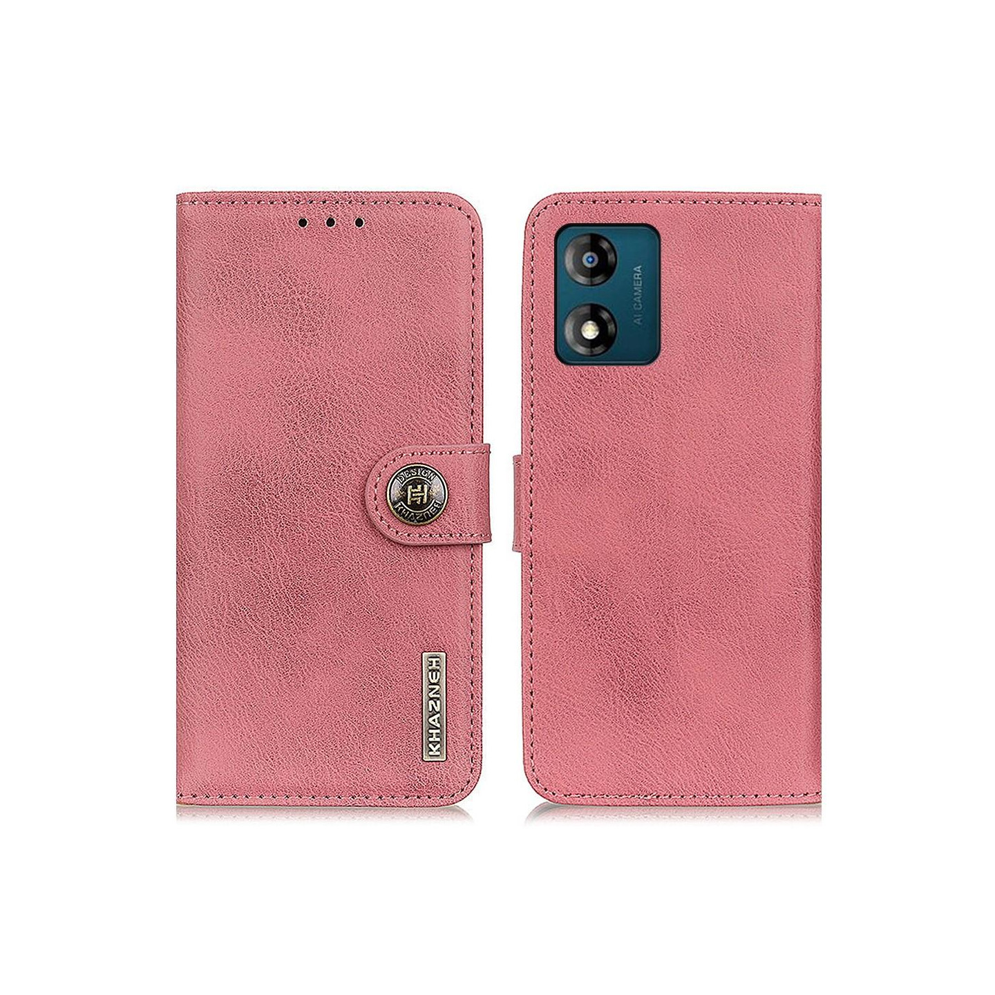 KHAZNEH Pung Stativetui Motorola Moto E13 4G