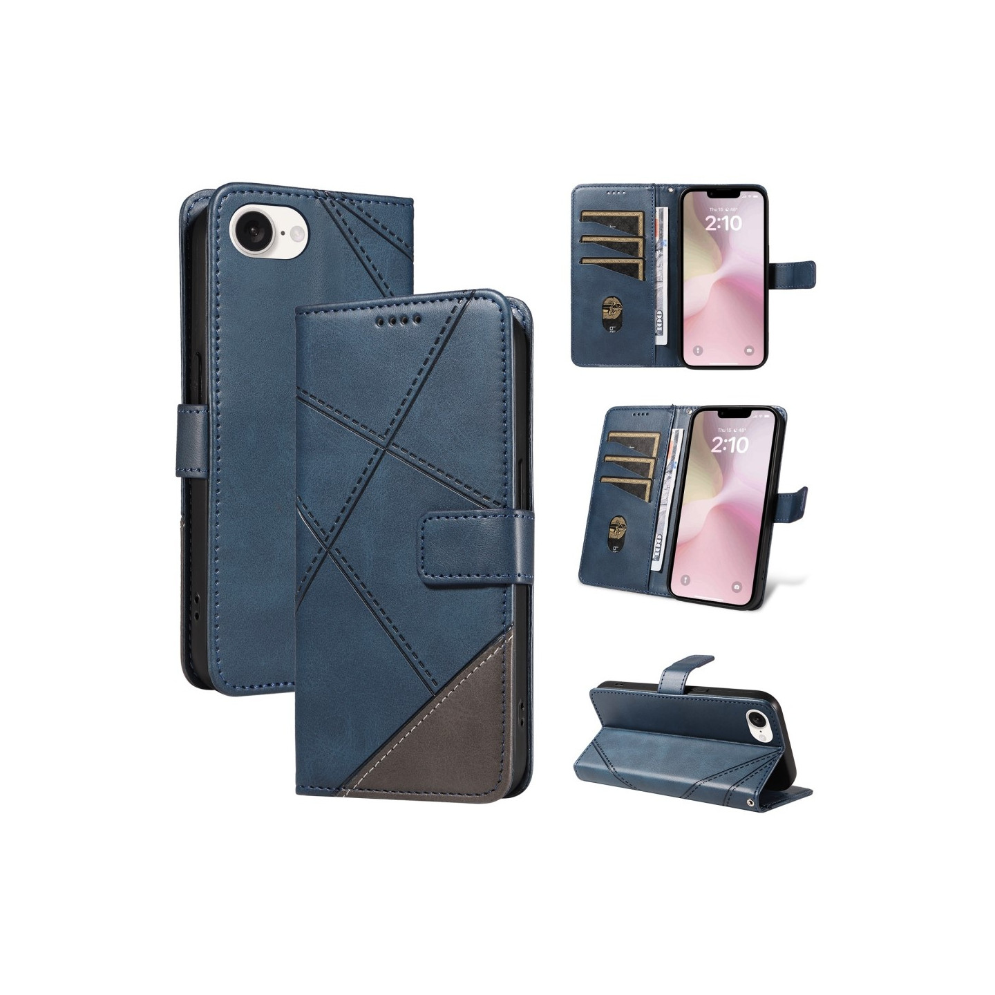 Pungcover til iPhone 17e / 16e – Geometrisk Linje