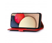 KHAZNEH RFID Block Samsung Galaxy S22+ Plånboksfodral Röd/Svart