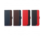 KHAZNEH RFID Block Samsung Galaxy S22+ Plånboksfodral - Svart/Röd