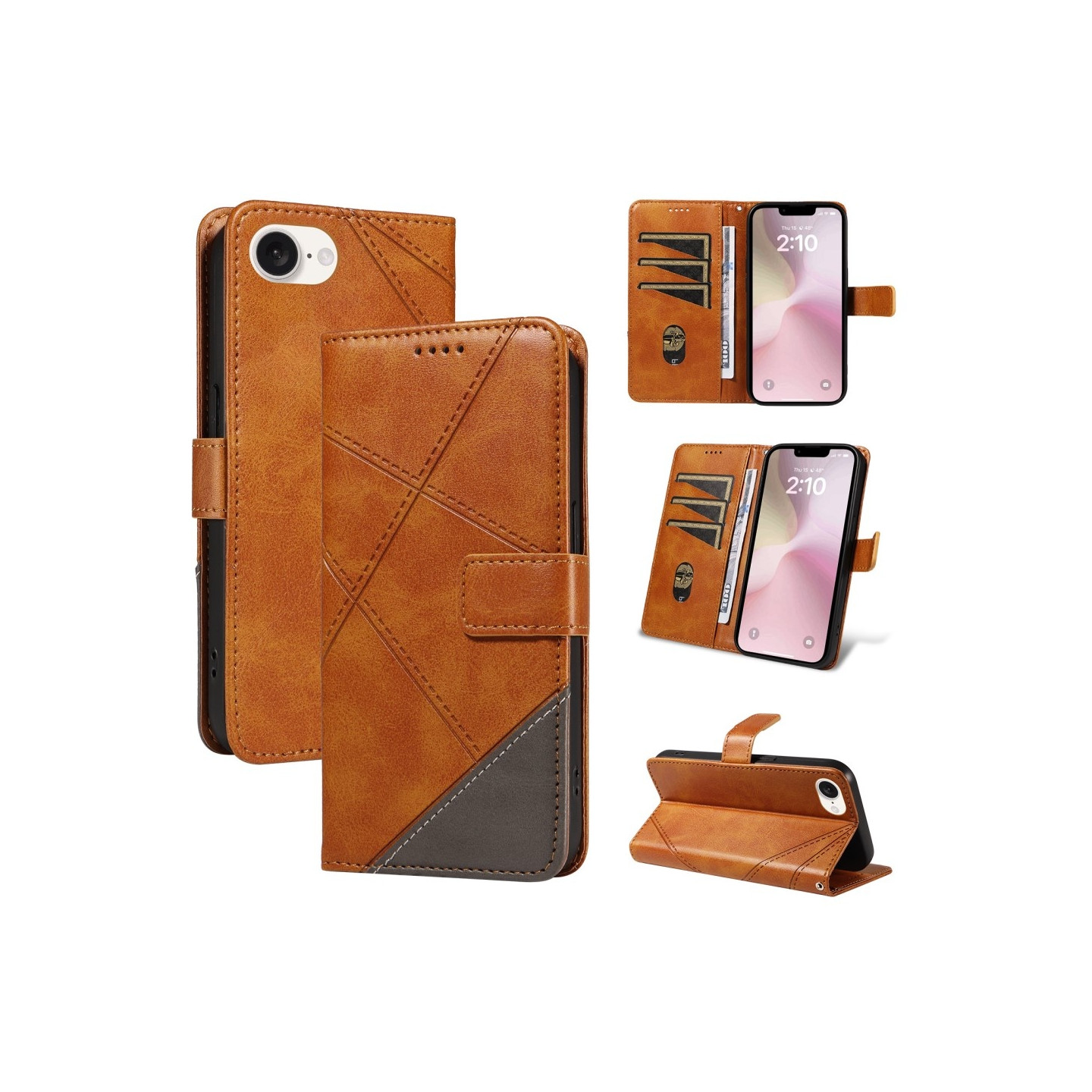 Pungcover til iPhone 17e / 16e – Geometrisk Linje