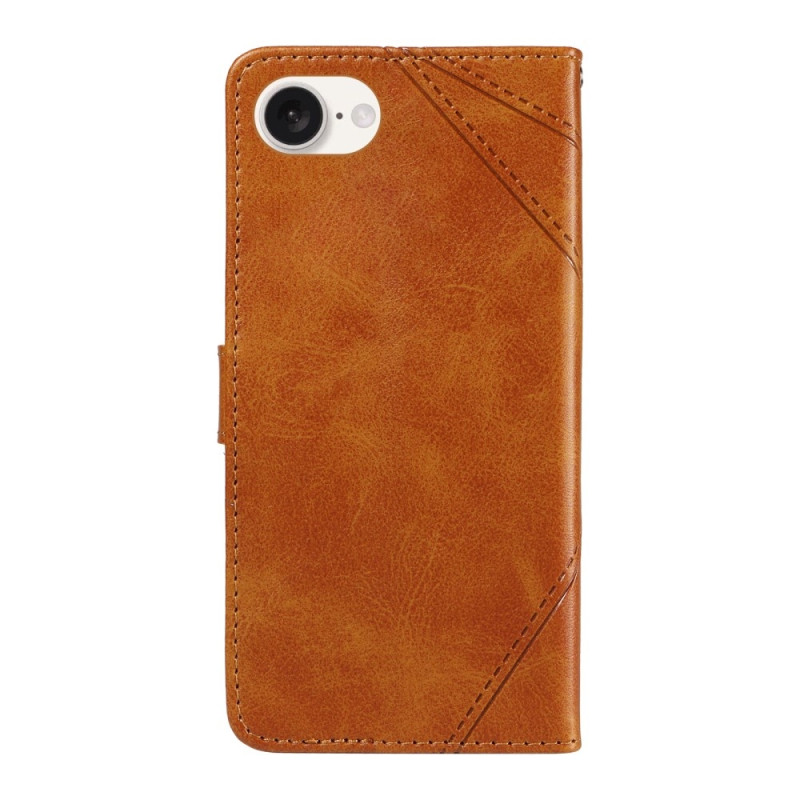 Wallet Case for iPhone 16e – Geometric Line