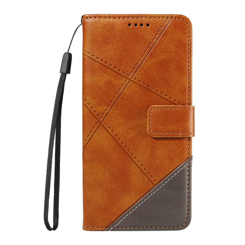 Wallet Case for iPhone 16e – Geometric Line
