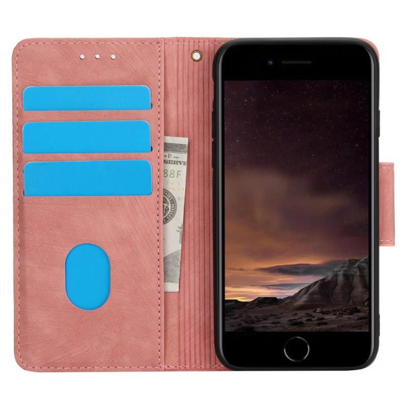 Til iPhone 17e / 16e Etui Sommerfugl Blomst Ridsefast Telefoncover