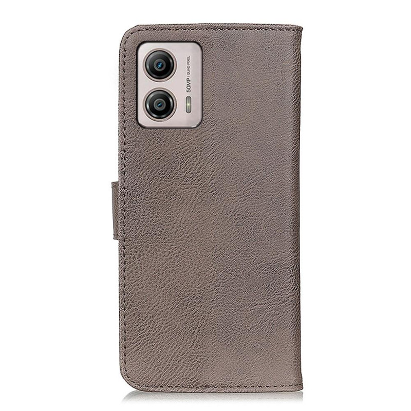 KHAZNEH Motorola Moto G53 5G Lommebok - deksel - Khaki