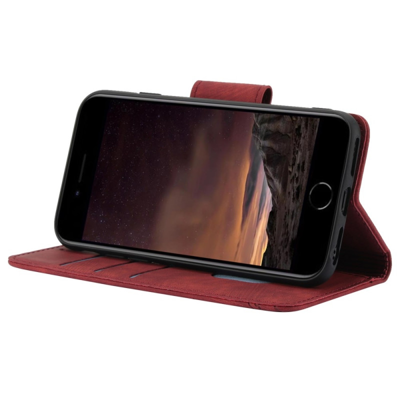 För iPhone 16e Fodral Fjäril Blomma Reptåligt Telefonfodral