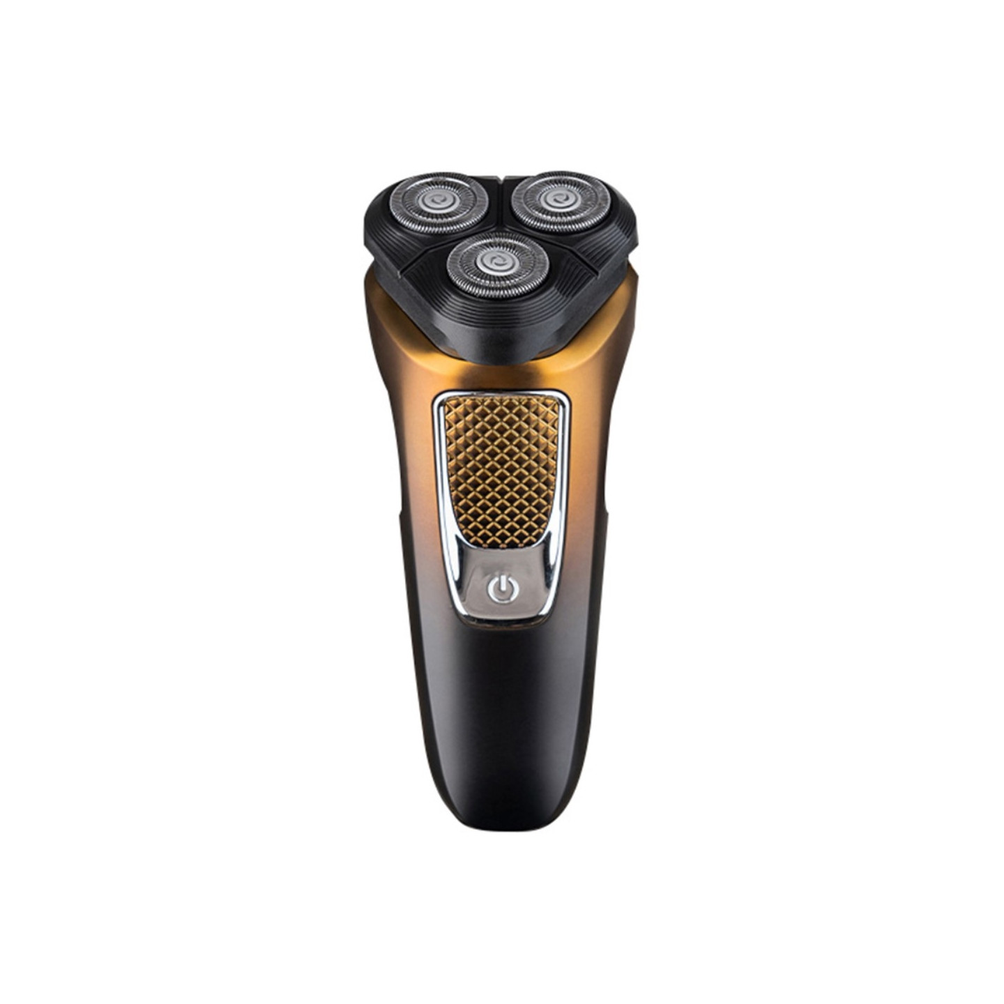 Electric Shaver Rechargeable 3 Blade Razor Grooming - Gold