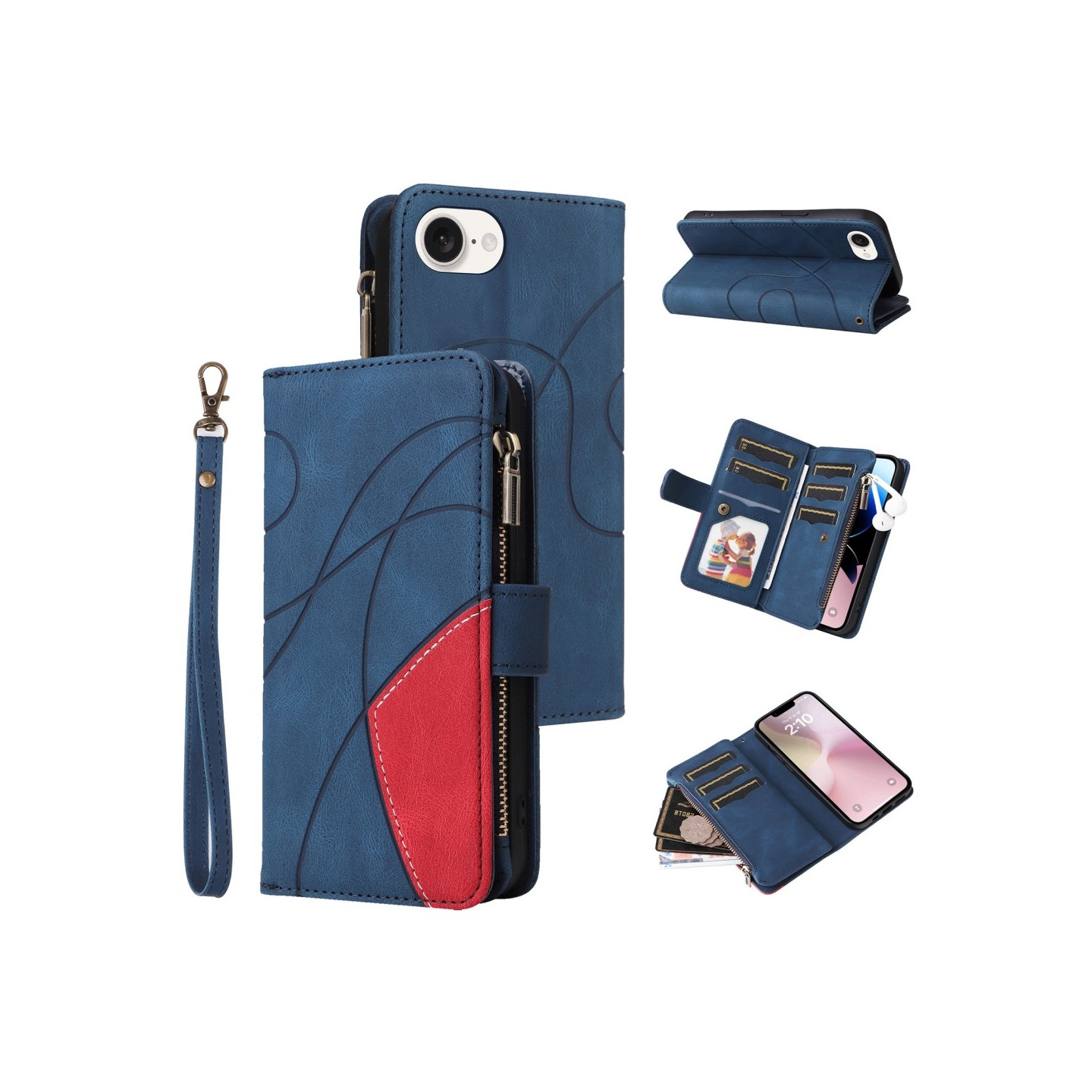 KT Multi-function Series-5 For iPhone 17e / 16e Phone Case