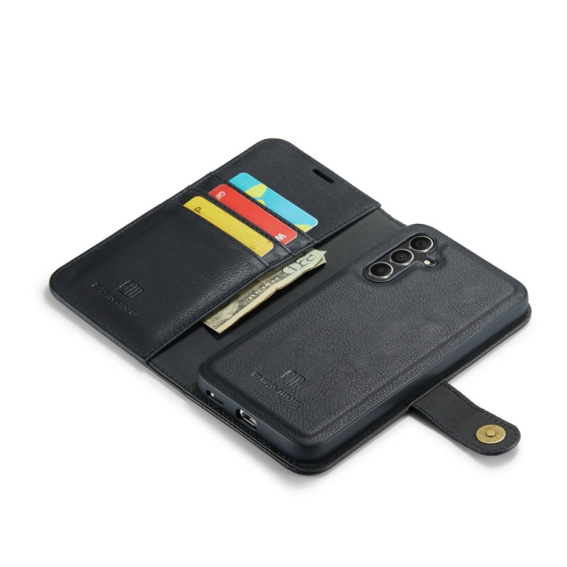 DG.MING for Samsung Galaxy S25 Detachable 2-in-1 Wallet Cover