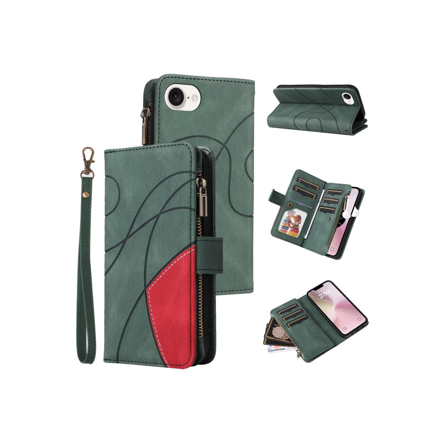 KT Multi-function Series-5 For iPhone 17e / 16e Phone Case