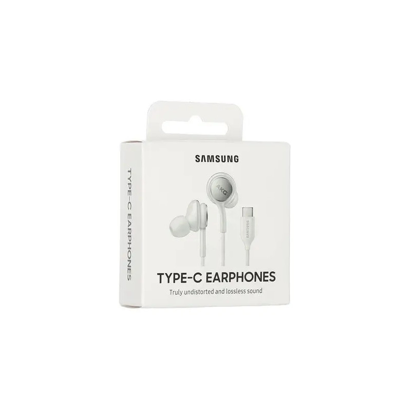 Samsung Stereo Headset EO-IC100 In-Ear høretelefoner Headset USB-C Hvid