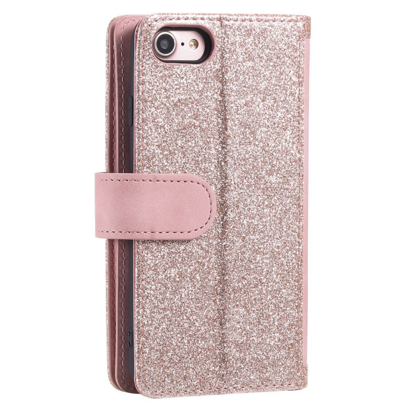 Til iPhone 17e / 16e Etui med Lynlåslomme og 9 Kortlommer