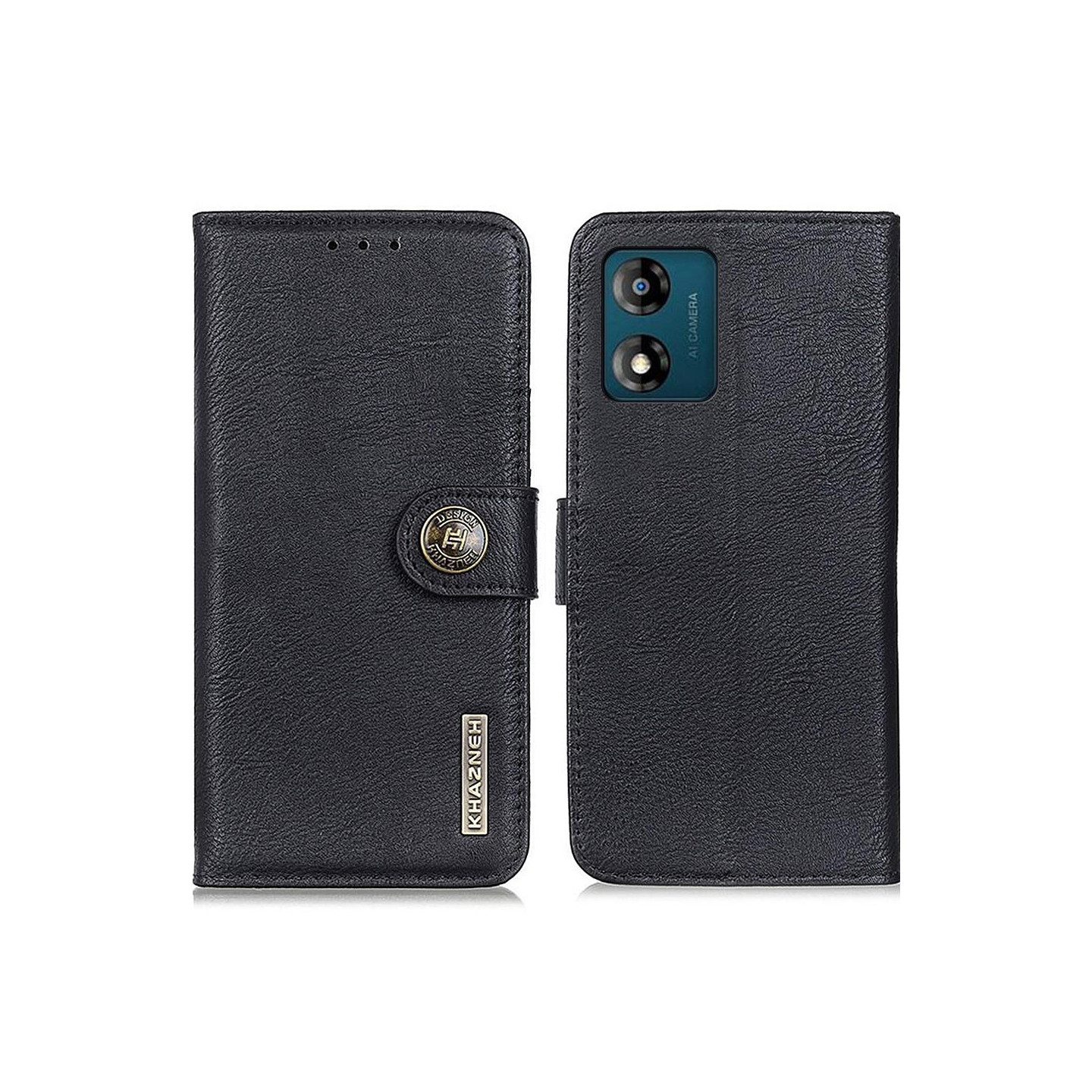 KHAZNEH Pung Stativetui Motorola Moto E13 4G