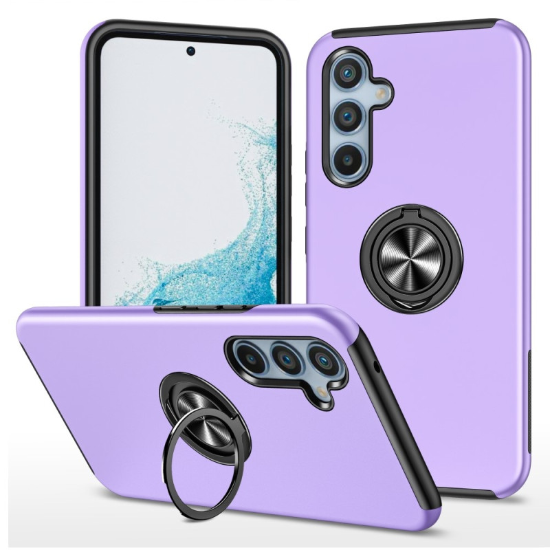 For Samsung Galaxy A26 5G Case PC+TPU Phone Cover with Rotatable Ring Holder