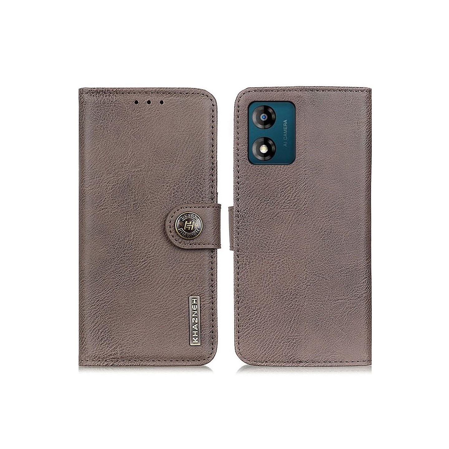 KHAZNEH Wallet Stand Case Motorola Moto E13 4G