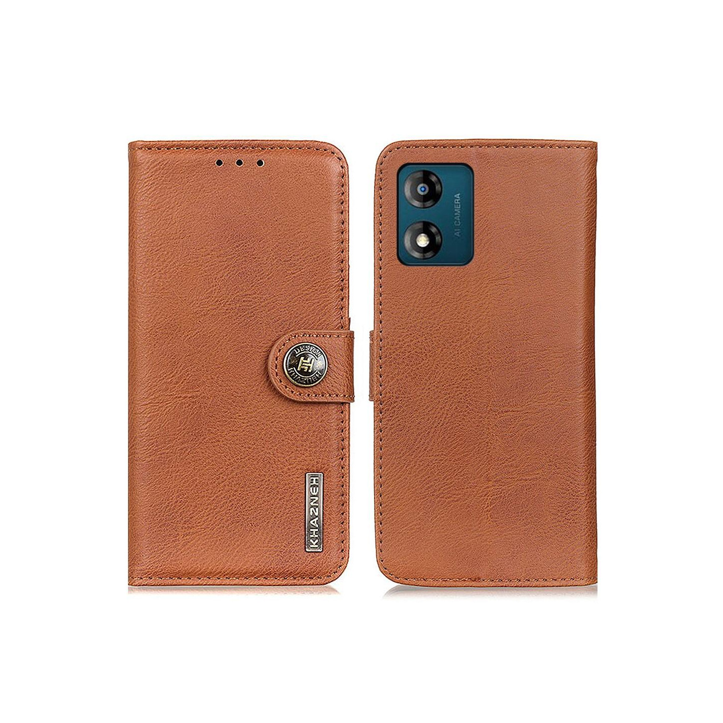 KHAZNEH Wallet Stand Case Motorola Moto E13 4G