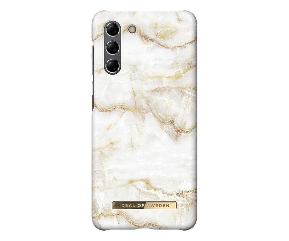 iDeal Of Sweden Samsung Galaxy S22+ skal - Golden Pearl Marble