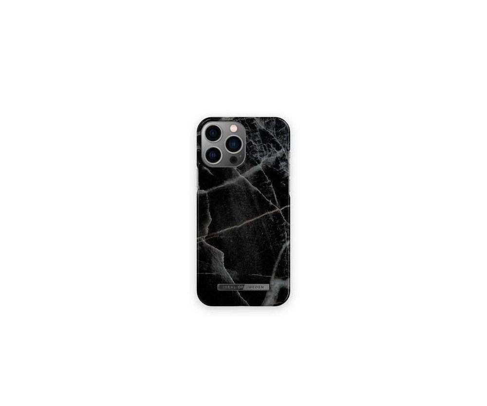 iDeal Of Sweden Samsung Galaxy S22 Ultra - Black Thunder Marble