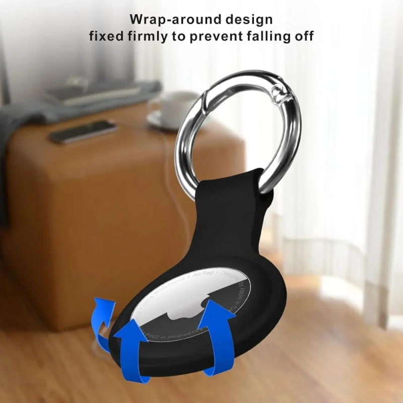 4pcs for A AirTag Locator Soft Silicone Protective Case Anti-Drop Cover