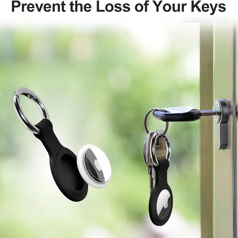 4pcs for A AirTag Locator Soft Silicone Protective Case Anti-Drop Cover