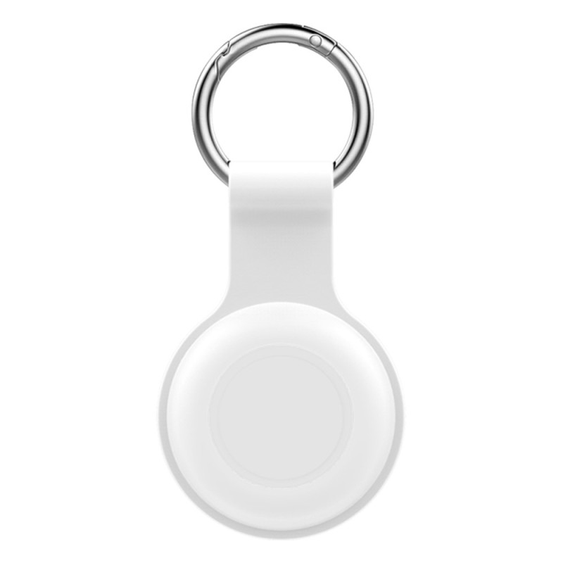 Case for A AirTag Bluetooth Compatible Tracker Protector Sleeve Anti-Lost - White