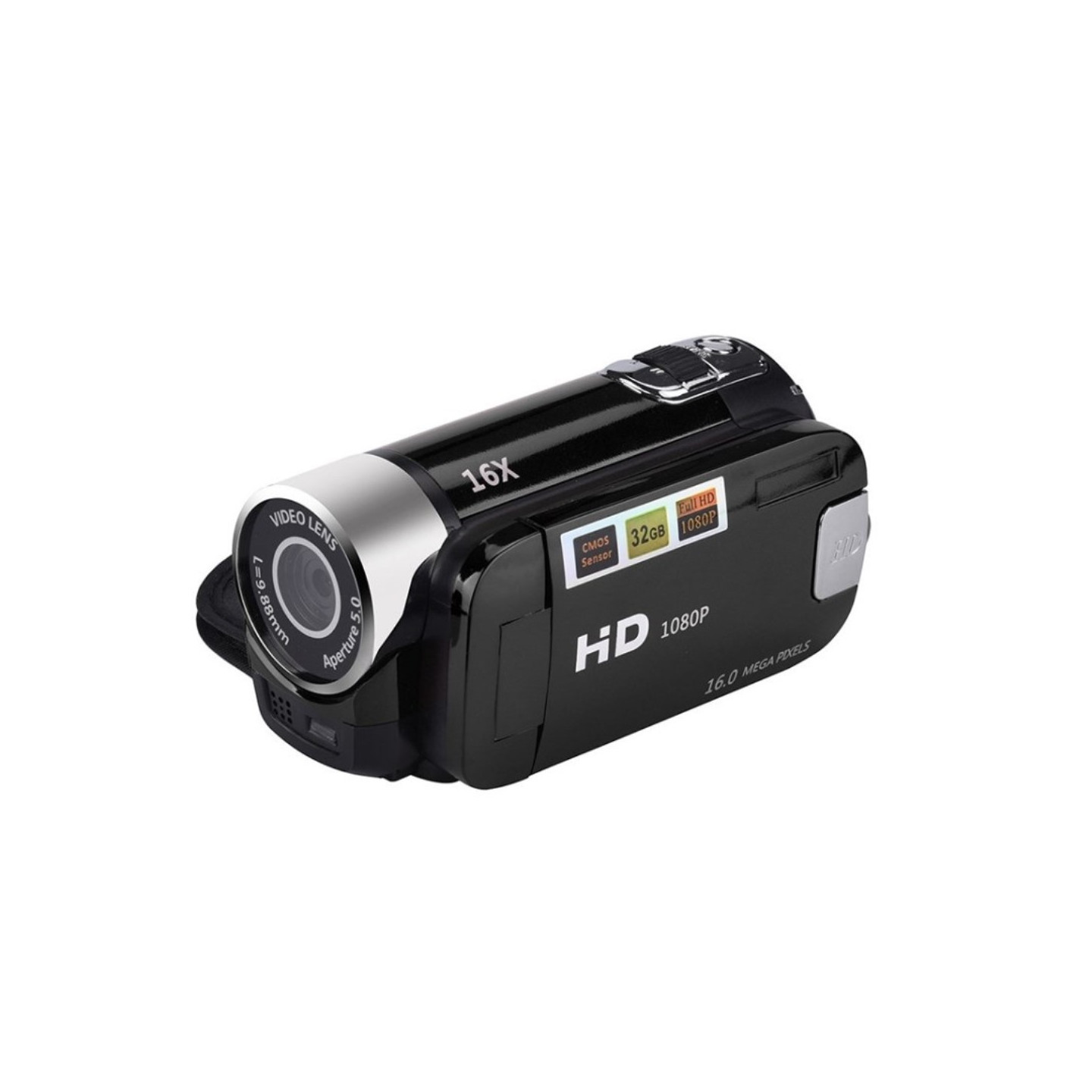 16MP HD 1080P videokamera 16X zoom digitalkamera Night Vision Anti-Shake