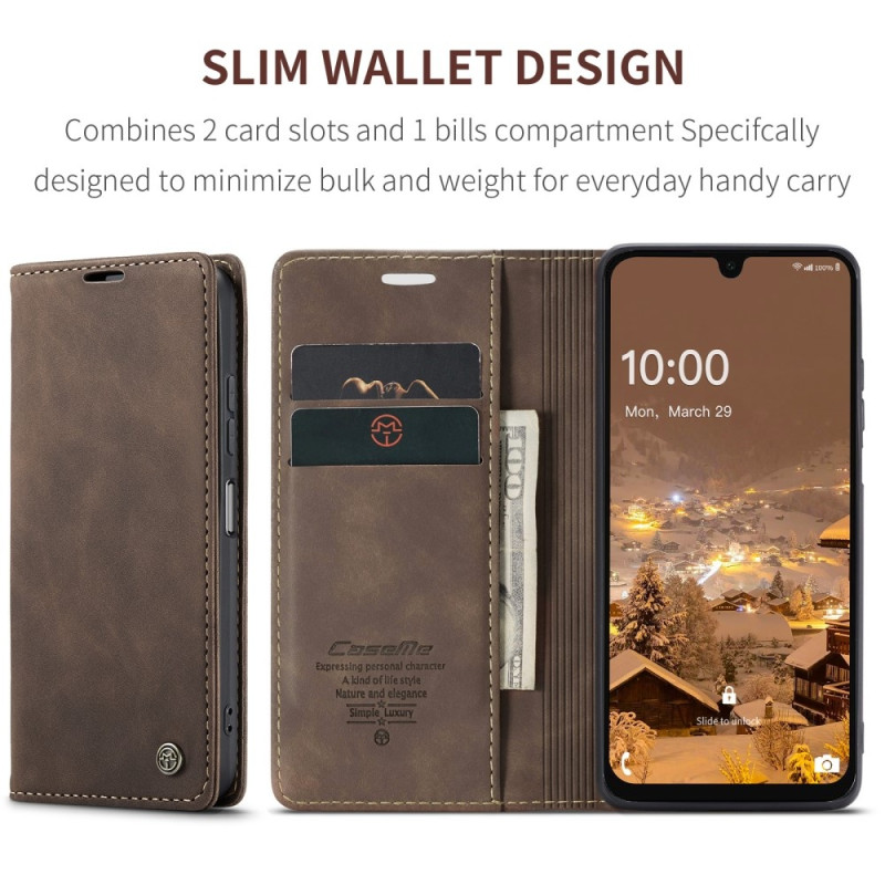 CASEME Retro Wallet Case for Samsung Galaxy A26