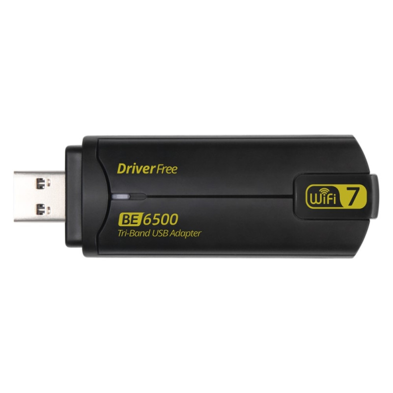BE6500 Driver gratis 6500M Tri Band WiFi 7 USB 3.0 trådløs nettverkskortadapter