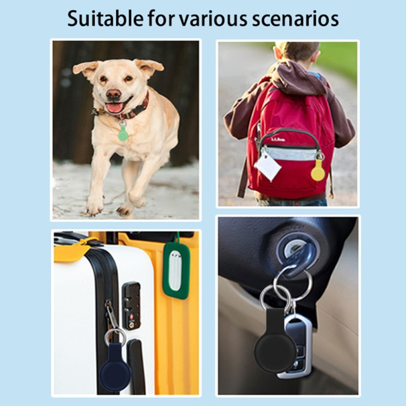 Case for A AirTag Bluetooth Compatible Tracker Protector Sleeve Anti-Lost