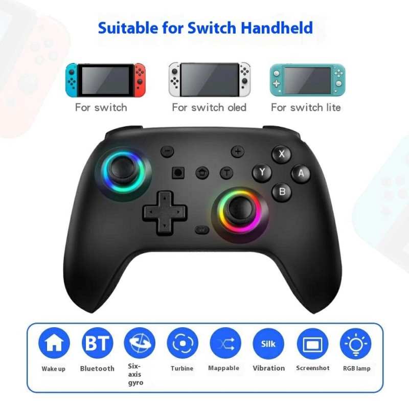Compatible with Nintendo Switch Pro Wireless Game Controller Bluetooth Gamepad Controller