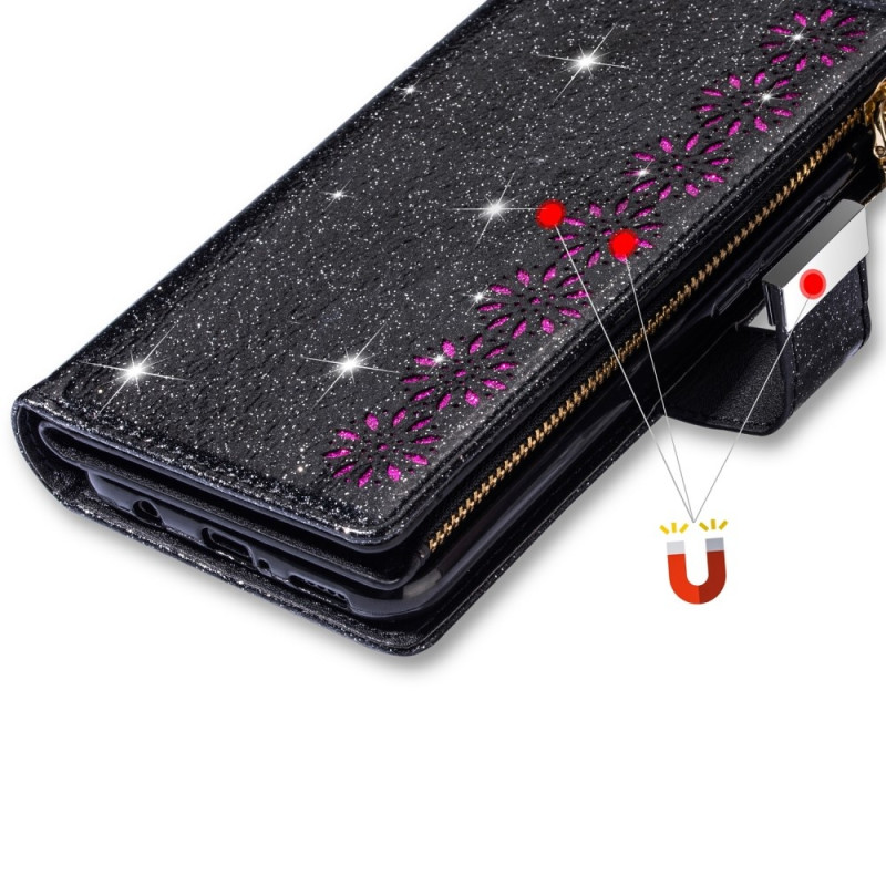 For Samsung Galaxy A26 5G Case Starry Sky Carving Leather Wallet Phone Cover