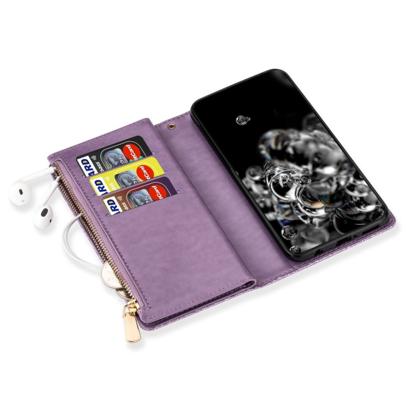 For Samsung Galaxy A26 5G Case Starry Sky Carving Leather Wallet Phone Cover