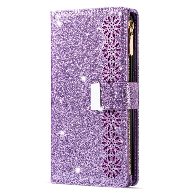 For Samsung Galaxy S25+ Case Starry Sky Carving Leather Wallet Phone Cover