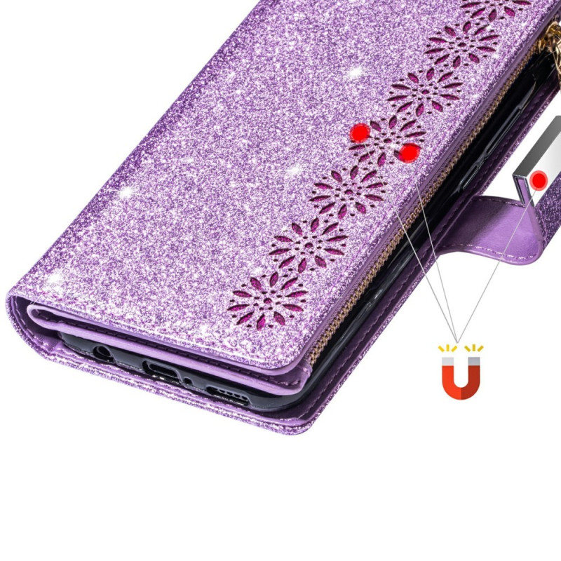 For Samsung Galaxy S25+ Case Starry Sky Carving Leather Wallet Phone Cover