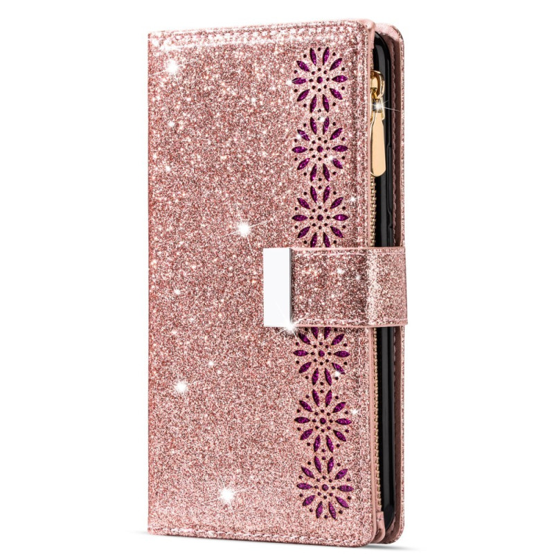 For Samsung Galaxy S25+ Etui Stjernehimmel Gravert Lommebokdeksel