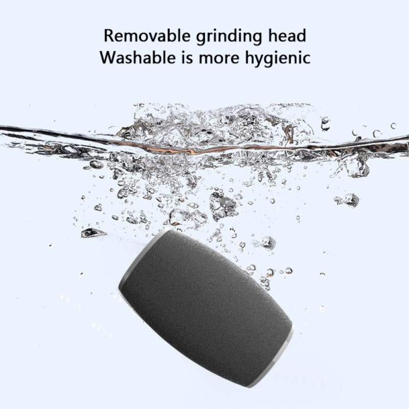 Elektrisk fotsliper to hastigheter Pedikyrverktøy hard hud Fotpleie