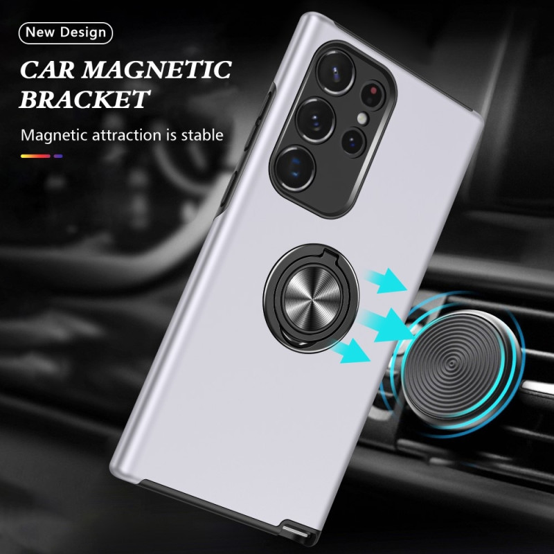 Samsung Galaxy S25 Ultra Finger Ring Kickstand Hybrid Case