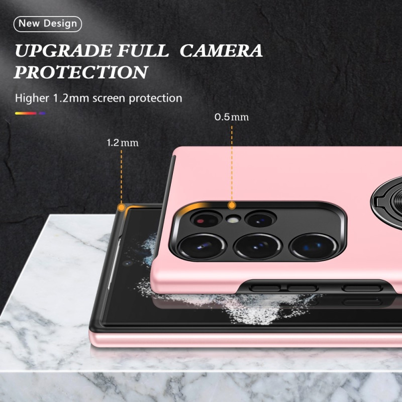 Til Samsung Galaxy S25 Ultra Hybrid Deksel Med Fingerring